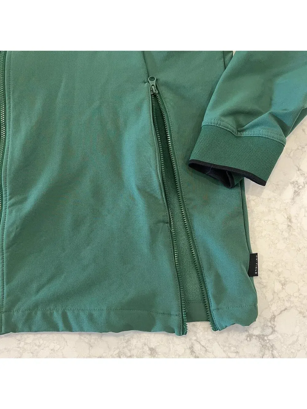 Nike NFL New York Jets Sideline Elite Hybrid Full-Zip Jacket Green Large EUC